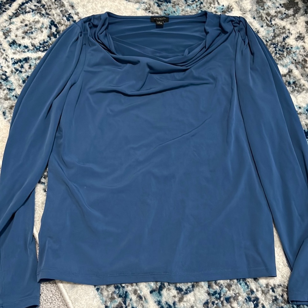 Ann Taylor Cowl Neck Style Top